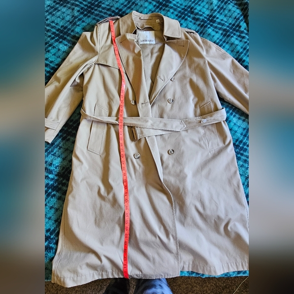 London Fog vintage unisex trench coat, size L - XL - Picture 7 of 15